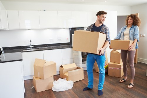 Efficient relocation process in Canary Wharf